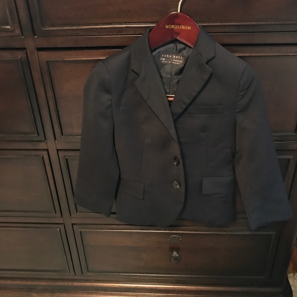 Boys navy suit